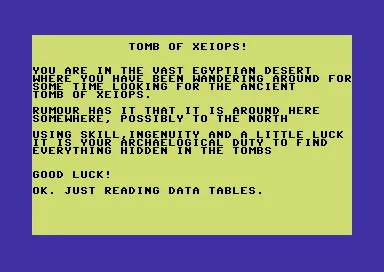 Backdrop artwork for Tombs of Xeiops