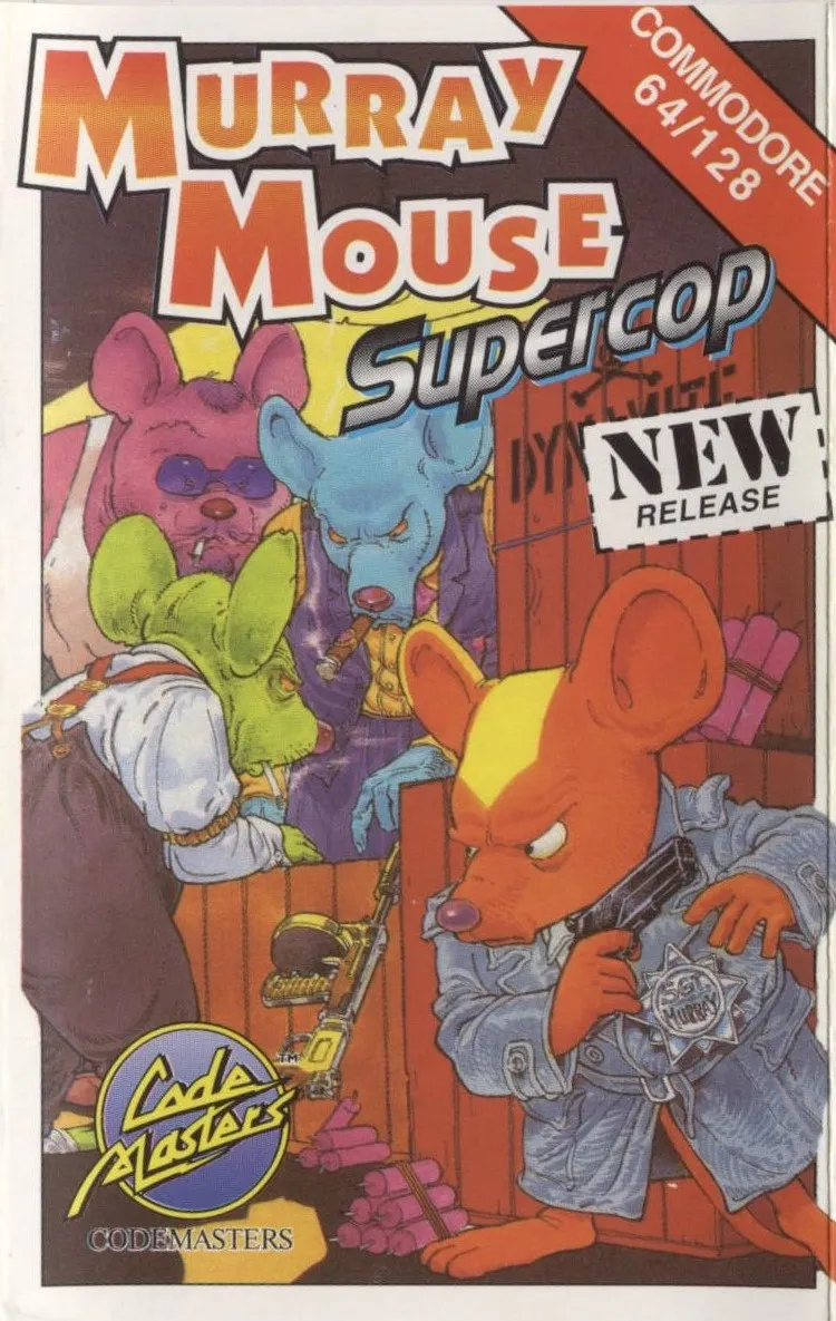Murray Mouse: SuperCop box art