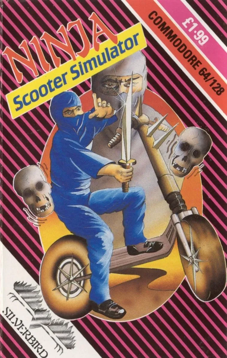 Ninja Scooter Simulator box art