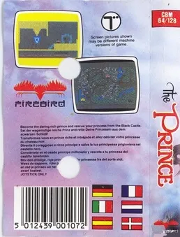 The Prince box back