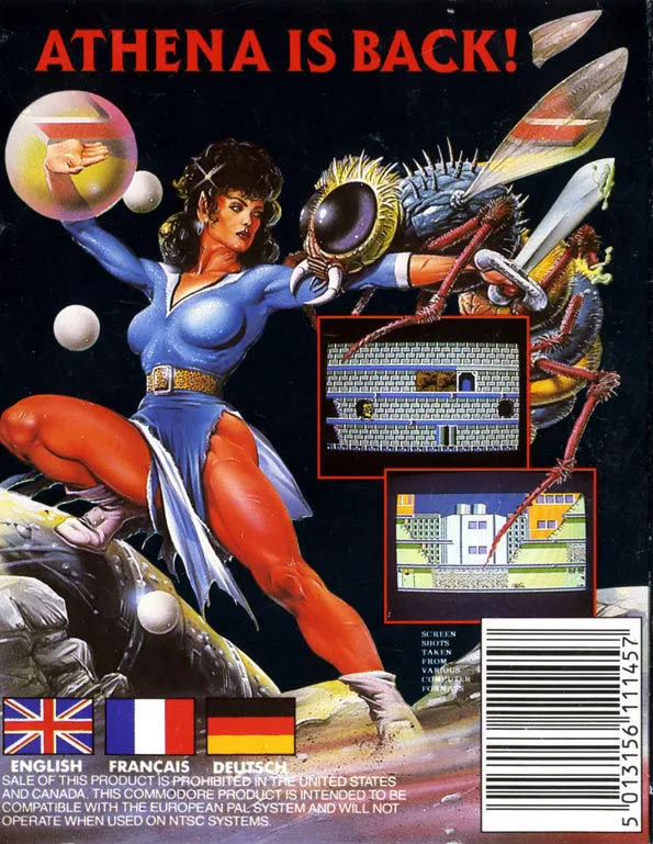 Psycho Soldier box back