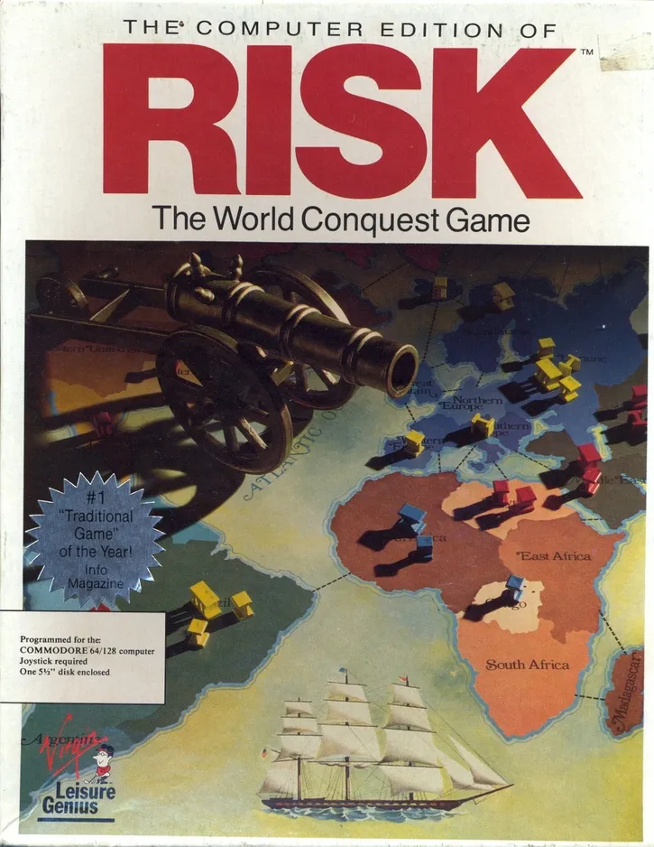 The Computer Edition of RISK: The World Conquest Game box art