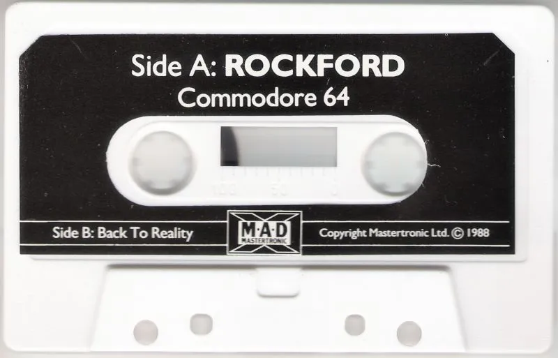Rockford: The Arcade Game cart