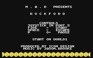 Rockford: The Arcade Game screenshot