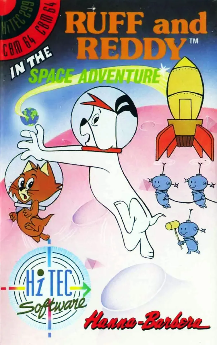 Ruff and Reddy in the Space Adventure box art