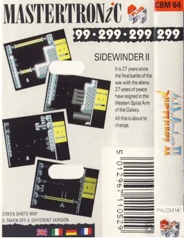 SideWinder II box back