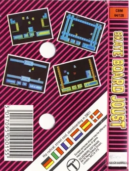 Skateboard Joust box back