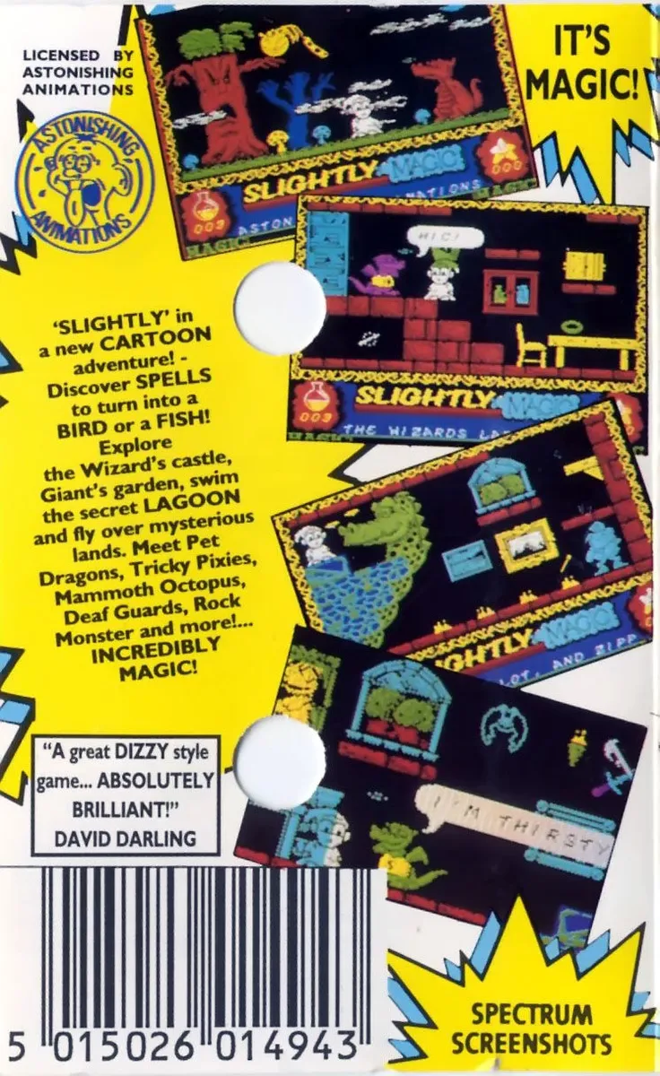 Slightly Magic box back