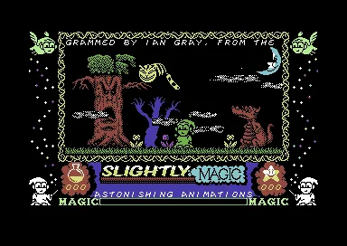 Backdrop artwork for Slightly Magic