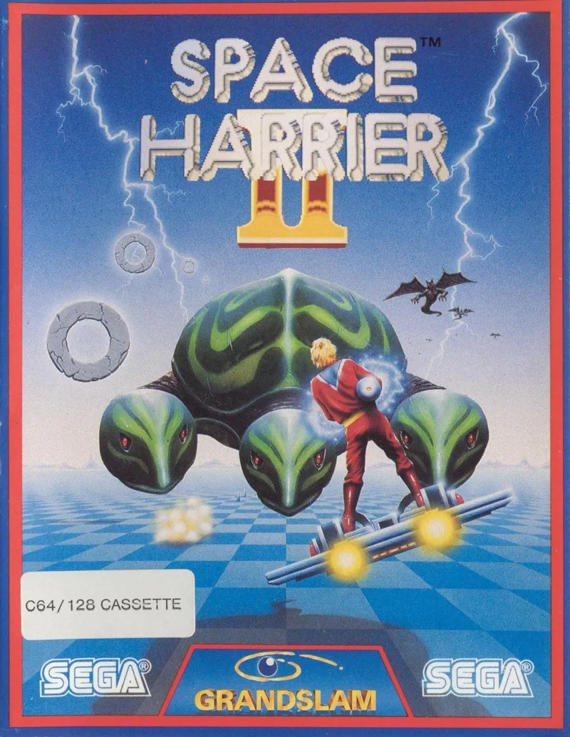 Space Harrier II box art