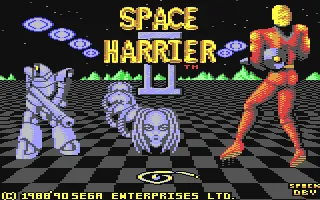 Space Harrier II screenshot