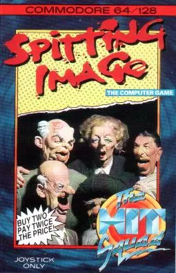 Spitting Image: The Computer Game box art