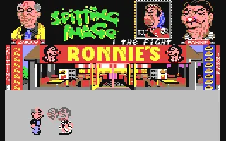Backdrop artwork for Spitting Image: The Computer Game