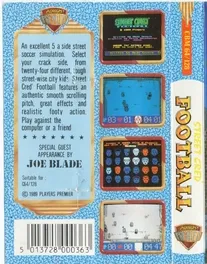 Street Cred Football box back