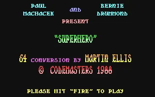 Super Hero screenshot