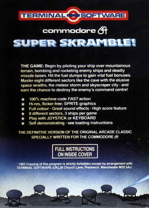 Super Skramble! box back