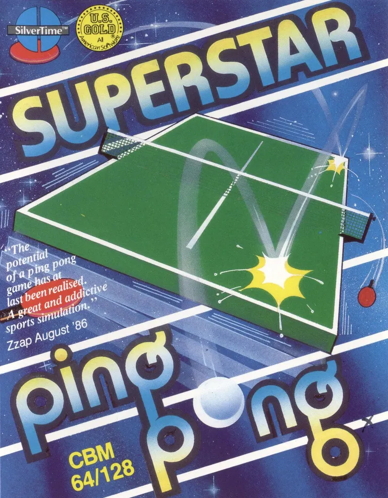 Superstar Ping Pong box art