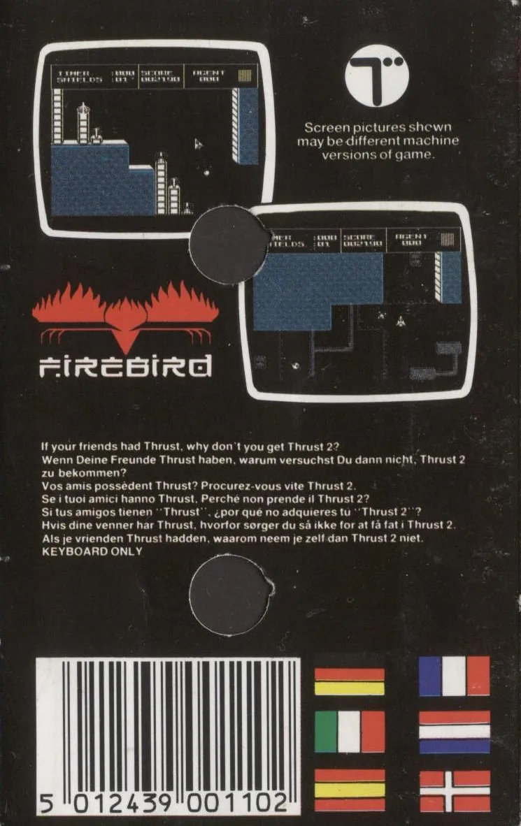 Thrust II box back