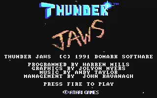 Backdrop artwork for Thunder Jaws
