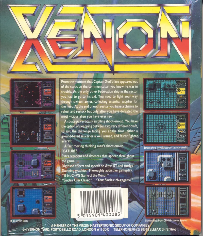 Xenon box back