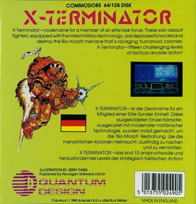 X-Terminator box back