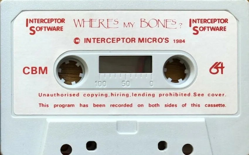 Where's my Bones? cart