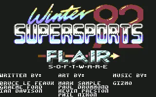 Winter Supersports 92 screenshot