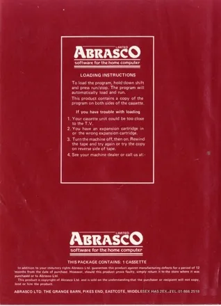 Vixplode-64 box back