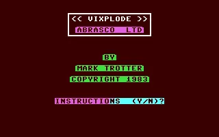 Vixplode-64 screenshot