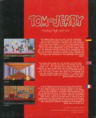 Tom & Jerry box back