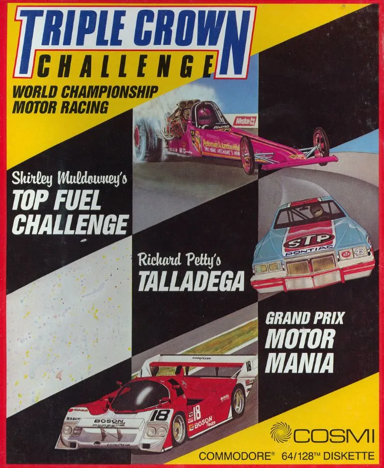 Shirley Muldowney's Top Fuel Challenge box art