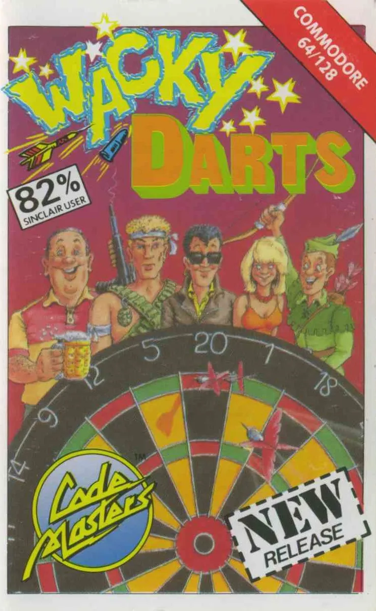 Wacky Darts box art
