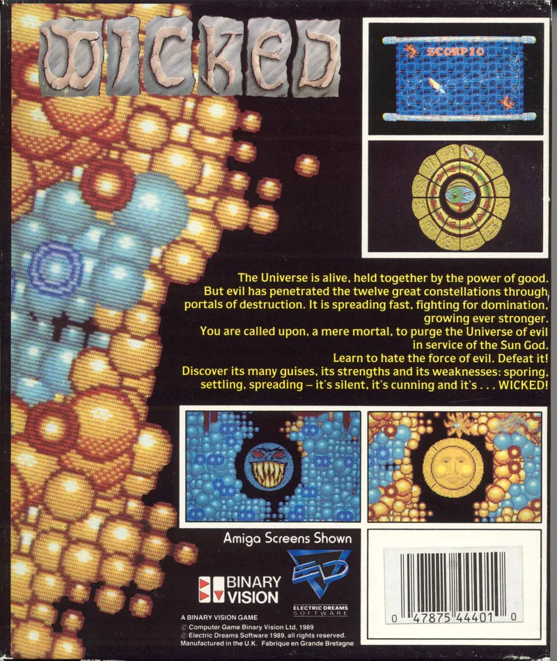 Wicked box back