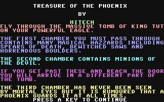 Backdrop artwork for Treasure of the Phoenix