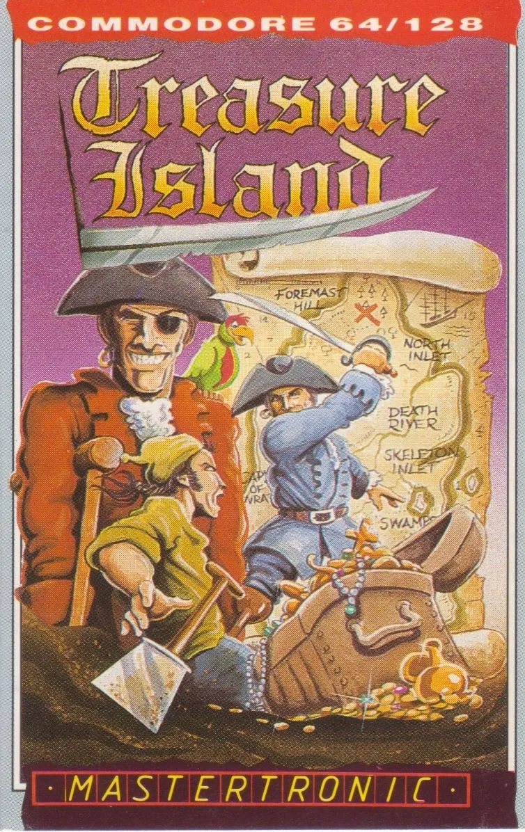 Treasure Island (Mastertronic) box art