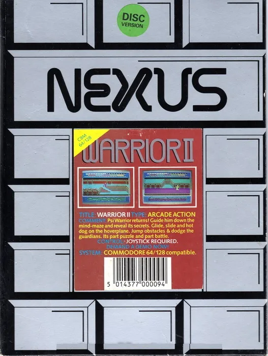 Warrior II box art
