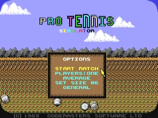 Pro Tennis Simulator screenshot