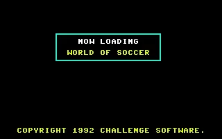 Backdrop artwork for World of Soccer