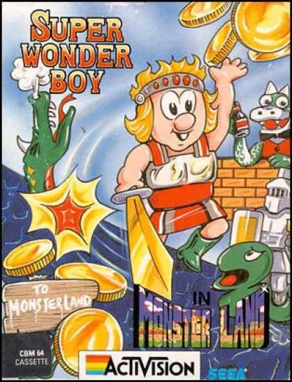 Super Wonder Boy in Monster Land box art