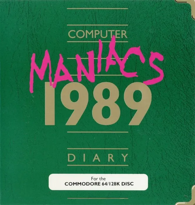 Computer Maniacs 1989 Diary box art