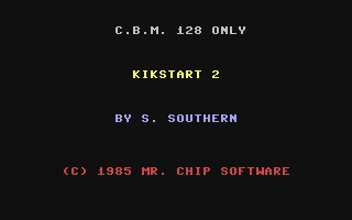Kikstart 128 screenshot