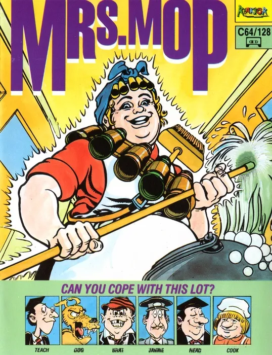 Mrs. Mop box art