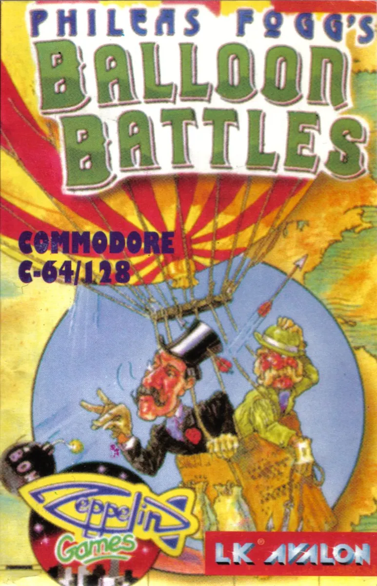 Phileas Fogg's Balloon Battles box art