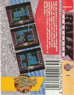 Rally Simulator box back