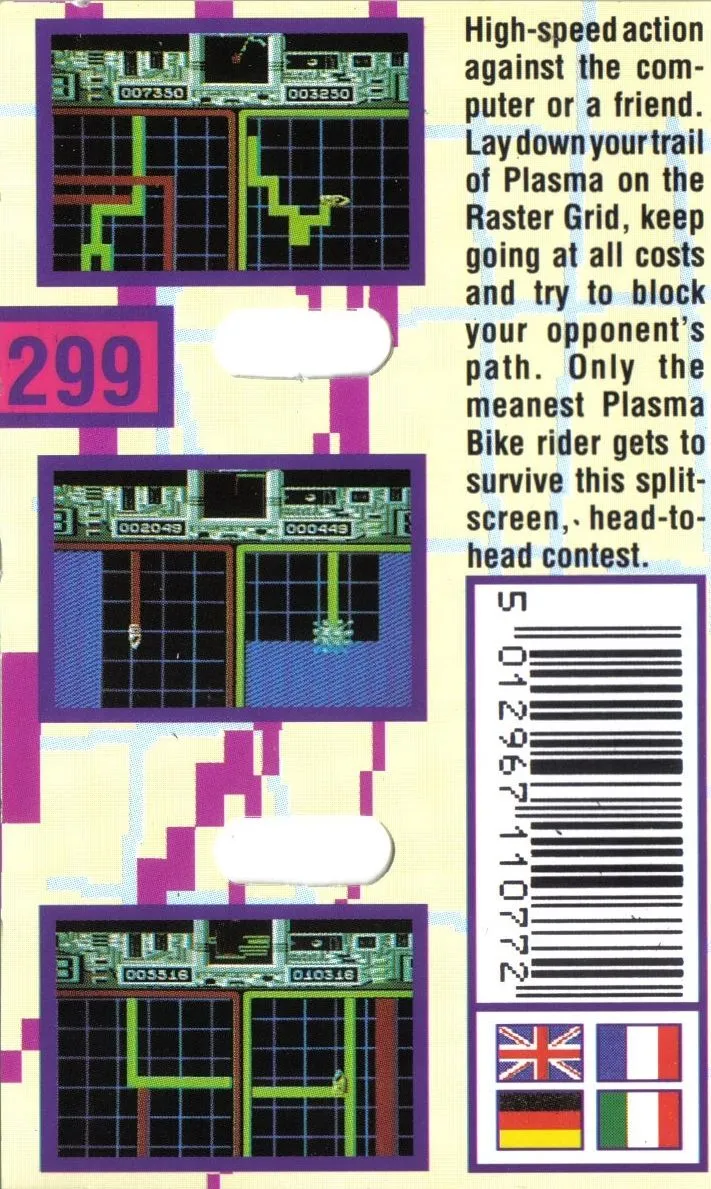 Raster Runner box back