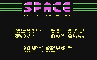 Space Rider screenshot