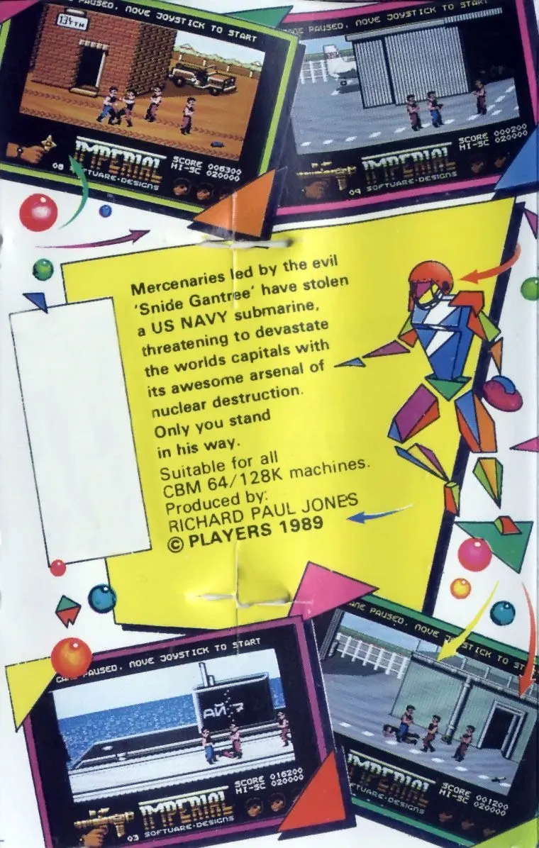 Shanghai Warriors box back