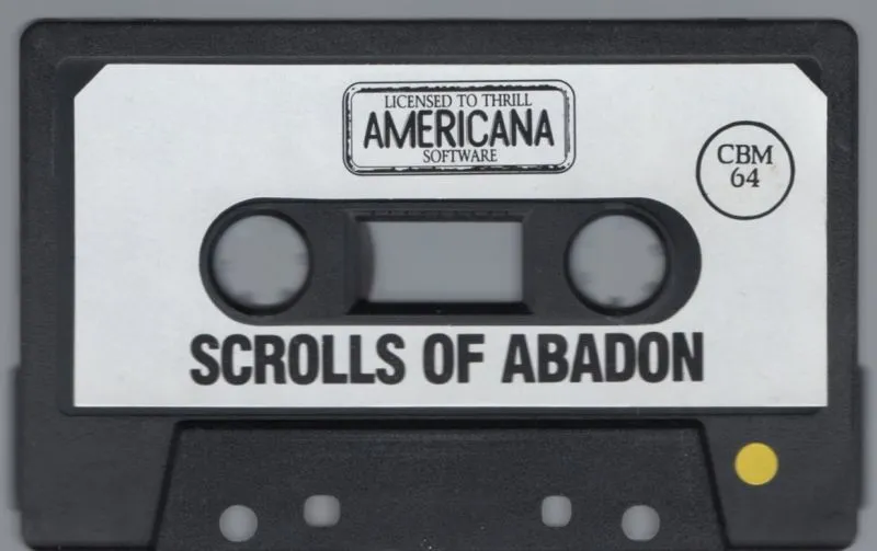 The Scrolls of Abadon cart