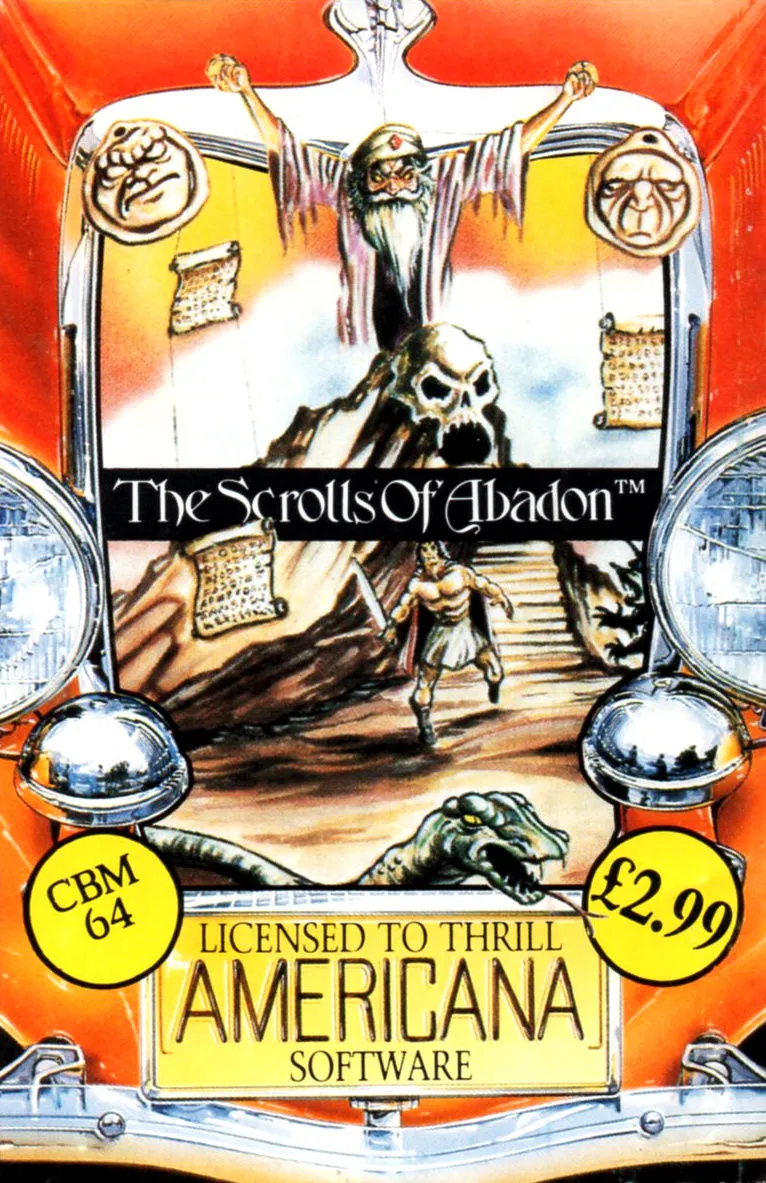 The Scrolls of Abadon box art