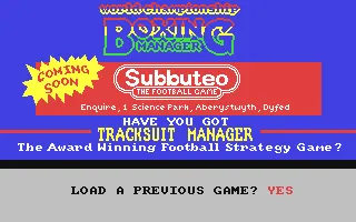 World Championship Boxing Manager screenshot
